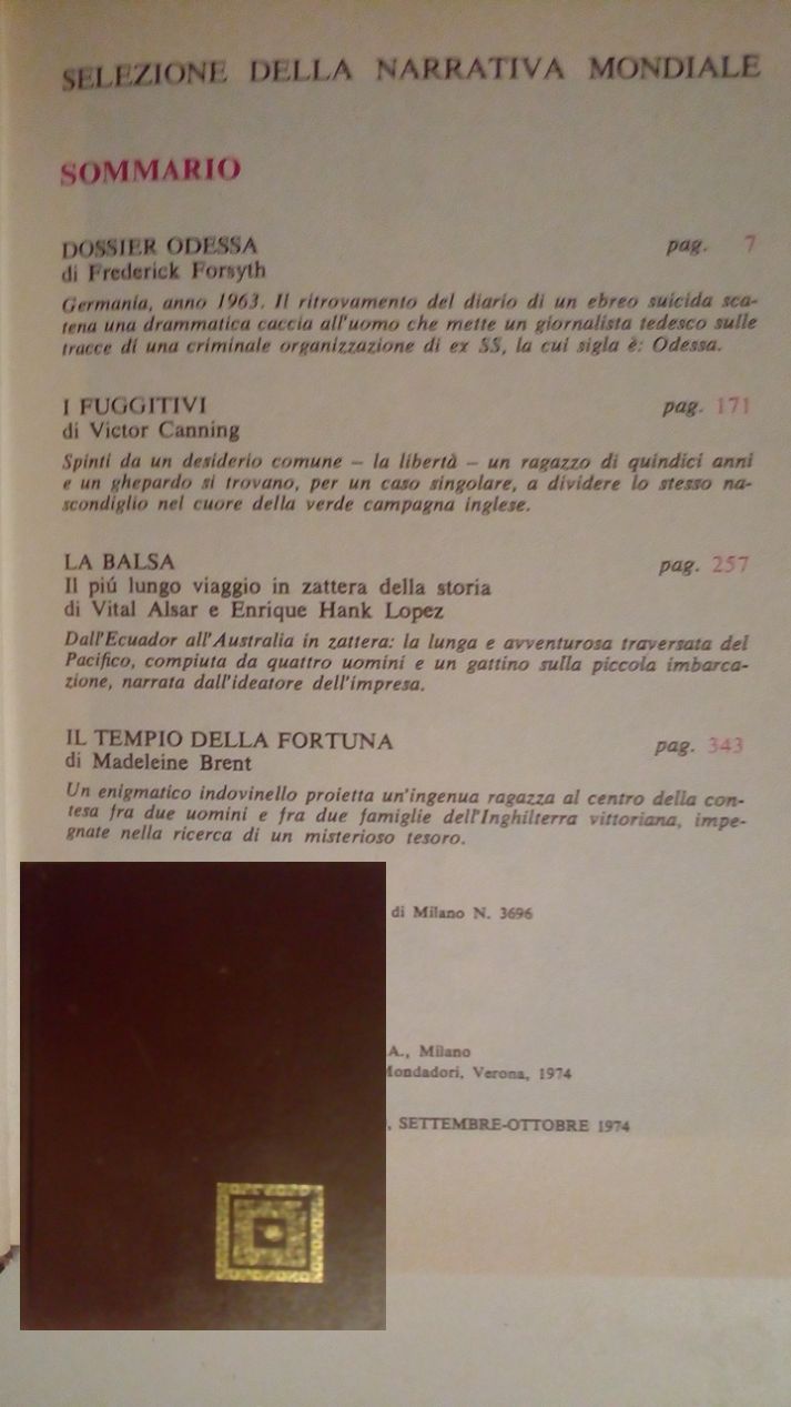 SELEZIONE DELLA NARRATIVA MONDIALE - ANNO XI, N. 3-4, MARZO-APRILE 1983