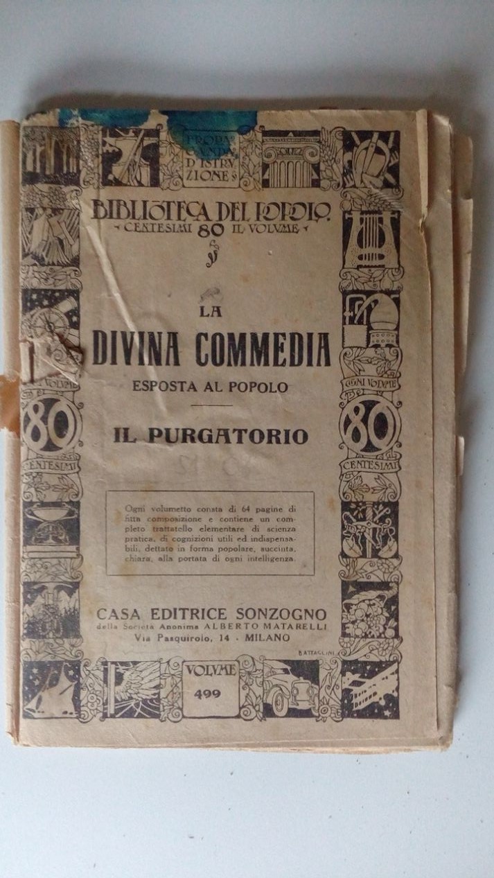 NUOVISSIMA COLLANA DI RAPPRESENTAZIONI TEATRALI INEDITE AD USO DEGLI ORATORJ, SEMINARI, SOCIET� CATTOLICHE E CASE DI EDUCAZIONE D�AMBO I SESSI